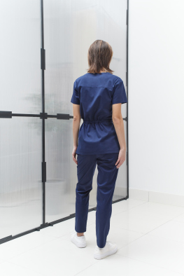 Куртка хирургическая женская "КХ501" синий